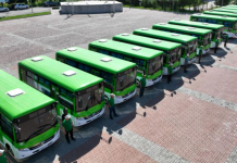 ТҮРКІСТАН: Арыс автопаркі жаңа автобустармен толықты