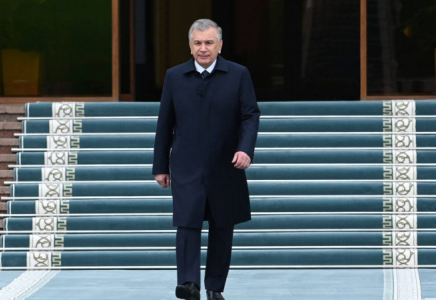 Өзбекстан президенті Астанаға келді