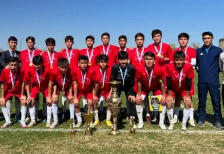 Түркістандық футболшылар халықаралық турнирде жеңіске жетті