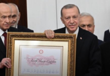 Қайтадан Түркия президенті атанған Ердоған ант берді