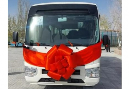 Қызылорданың мектебі Жапония елшілігі ұйымдастырған жобадан автобус ұтып алды