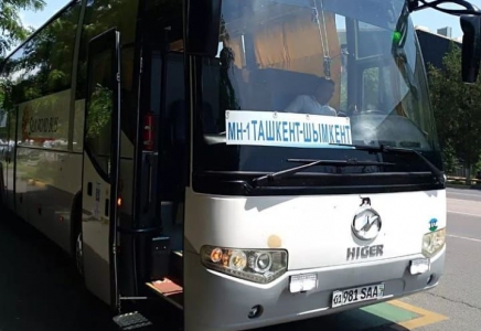 ​«Шымкент-Ташкент» бағытында халықаралық автобус қатынай бастады