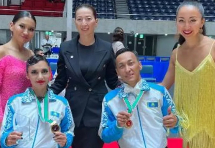 ​ Елордалық пара бишілер халықаралық турнирде төрт медаль жеңіп алды