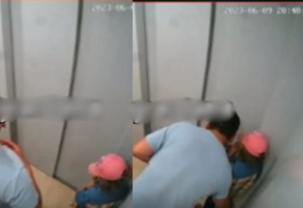 Астанада ер адам лифт ішінде оңаша қалғанда балаға тиіскен (видео)