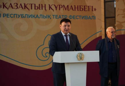 Түркістанда республикалық театрлар фестивалі басталды