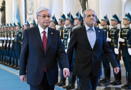 Мемлекет басшысы Қасым-Жомарт Тоқаев пен Иран Президенті Масуд Пезешкиан келіссөз жүргізді