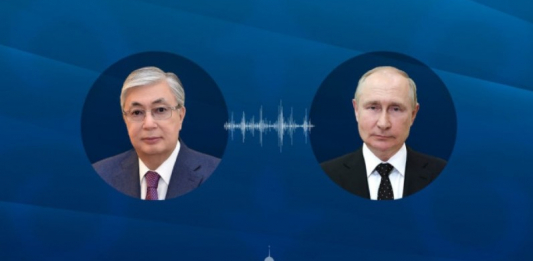 Тоқаев пен Владимир Путин телефон арқылы сөйлесті