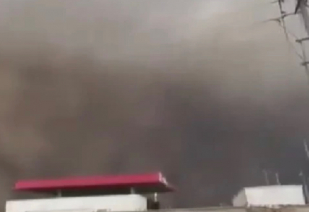Қытайдың Хами қаласын шаңды дауыл басып қалды