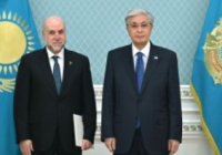 Тоқаев Палестина Мемлекетінің Жоғары судьясы, Президенттің дін істері жөніндегі кеңесшісі Махмұд әл-Хаббашты қабылдады