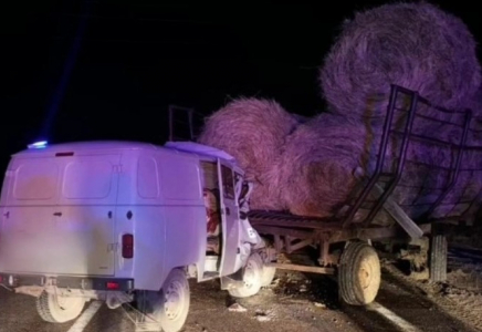 ​Павлодарда УАЗ көлігі трактор тіркемесімен соқтығысып, жолаушы көз жұмды