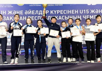 Түркістан облысының балуан қыздары ел чемпионатында топ жарды