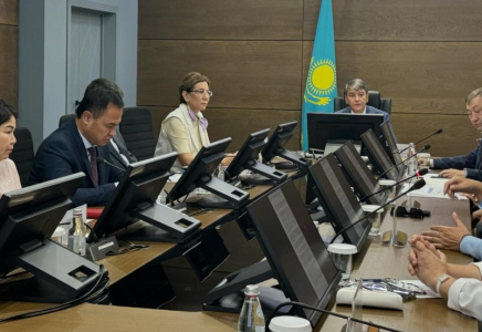 ШЫМКЕНТ: ЮНИСЕФ және Ұлттық статистика бюросының өкілдері қатысқан ресми кездесу өтті