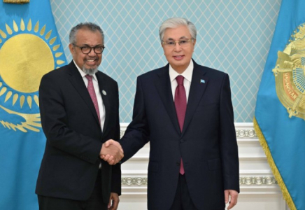 Қасым-Жомарт Тоқаев Дүниежүзілік денсаулық сақтау ұйымының бас директорымен кездесті