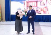 ​ШЫМКЕНТТЕ НАУРЫЗ МЕРЕКЕСІ ҚАРСАҢЫНДА 50 ОТБАСЫ ЖАҢА ПӘТЕРЛІ БОЛДЫ