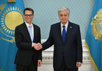 Мемлекет басшысы Швейцария Ұлттық банкін басқарушылар кеңесінің төрағасы Мартин Шлегельді қабылдады