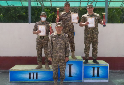 ТҮРКІСТАН: Әскери үшсайыстың жеңімпаздары анықталды