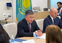 Тимур Сүлейменов АҚШ Сауда палатасының өкілдерімен дөңгелек үстел өткізді