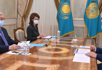 Аймағамбетов Президентке білім саласы туралы есеп берді