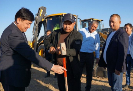 ТҮРКІСТАН: Ордабасыда жаңа өндірістік парктің құрылысы басталды