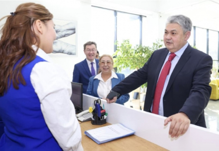 ​Ермек Кошербаев посетил социальные объекты Шымкента