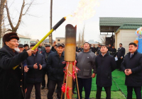 ТҮРКІСТАН: Сарыарық ауылы табиғи газға қосылды