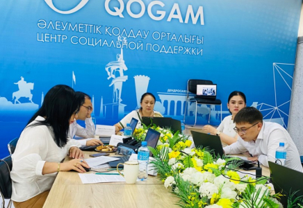 ШЫМКЕНТ: қайтарымсыз грант жөніндегі комиссия отырысы тікелей эфирде өтіп жатыр