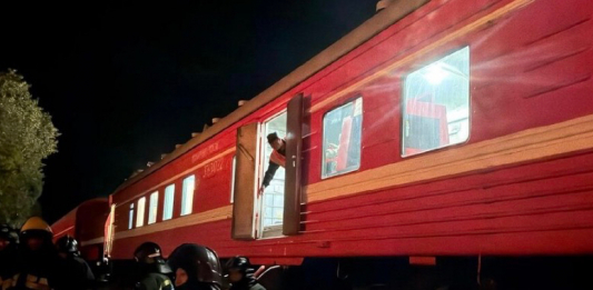 Петропавлда өртті сөндіруге пойыз тартылды
