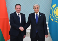 Мемлекет басшысы Беларусь Премьер-министрі Александр Турчинді қабылдады