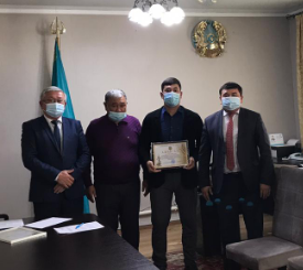 ТҮРКІСТАН: «Кәсіподақтар қызметкерлері күні» қарсаңында жиын өтті