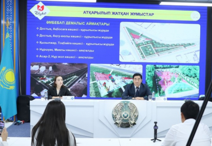 ШЫМКЕНТ: инфрақұрылым мен жол сапасы жаңа деңгейге көтерілуде