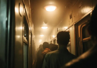 Пойызда 52 адам газдан уланып қалған: екі бала жансақтау бөлімінде жатыр