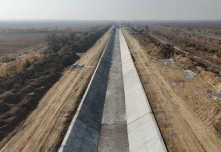 Ауқымды жаңғырту: Түркістан облысында ұзындығы 62 шақырымнан астам арық каналдарын бетонмен қаптау жұмыстары жүргізіліп жатыр