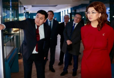 Аида Балаева Ұлттық орталық музейдегі 