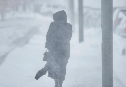 Қазақстандық әйел 4 км жаяу жүріп, көліктер тізбегін қарлы бораннан алып шықты