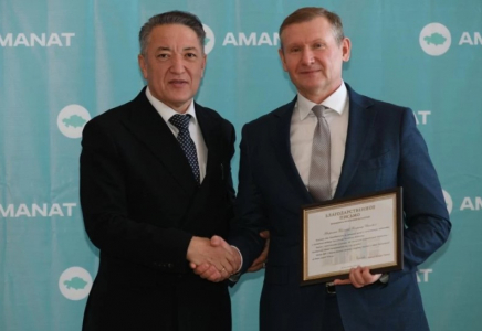 «АрселорМиттал Теміртау» АҚ бас директоры ҚР президенті алғыс хатымен марапатталды