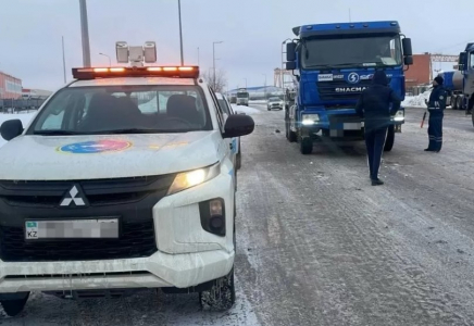 Астанада оқушы қыздың қазасынан кейін ауыр жүк көліктеріне бақылау күшейтілді