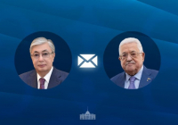 Мемлекет басшысы Палестина Президентіне құттықтау жеделхатын жолдады