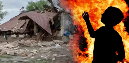 «Денесінде сау жер жоқ»: Екпіндіде газ жарылған үйдегі балалардың жағдайы ауыр