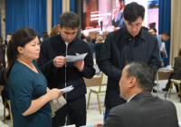 ​ ШЫМКЕНТЕ ПРОШЛА ЯРМАРКА ТРУДА, НА КОТОРОЙ ПРЕДЛОЖЕНО ОКОЛО 2 ТЫСЯЧ РАБОЧИХ МЕСТ