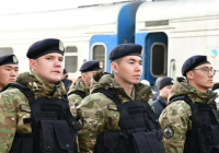 Астанаға әскери парадқа қатысушылардың алғашқы легі келді