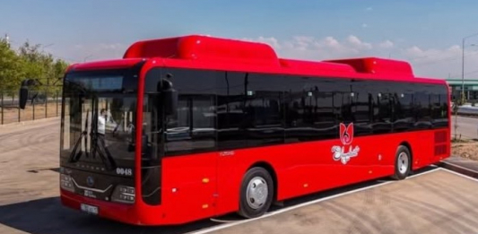 Шымкенттің автобустар паркін 17 жаңа автобус толықтырды 