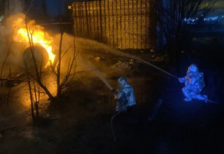 Ақтөбедегі автогаз құю бекетінде жарылыс болды