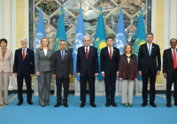 Мемлекет басшысы БҰҰ-ның жоғары өкілдер тобымен кездесті