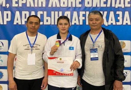 ТҮРКІСТАН: Сайрамдық балуандар ел чемпионатында 3 алтын медаль олжалады