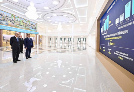 Президентке Қызылорда облысының әлеуметтік- экономикалық дамуы жөнінде баяндалды Президентке Қызылорда облысының әлеуметтік- экономикалық дамуы жөнінде баяндалды