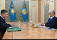 Мемлекет басшысы Ұлттық банк төрағасы Тимур Сүлейменовті қабылдады