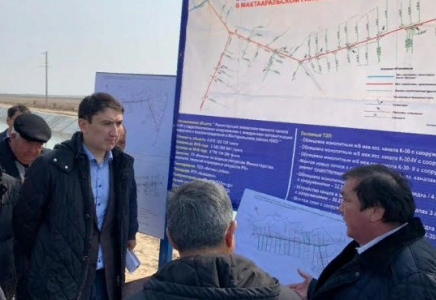 ​ТҮРКІСТАН: Министр өңірдегі каналдар мен суқоймалардың жай-күйімен танысты