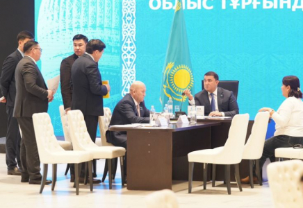 ТҮРКІСТАН: 100-ге жуық тұрғын облыс әкіміне мәселелерін тікелей жеткізді