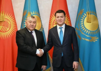 Ерлан Қарин Қырғыз Республикасының мемлекеттік хатшысымен кездесті