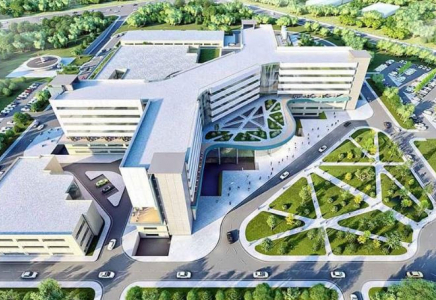 Түркістан облысында заманауи медициналық нысандар салынып жатыр